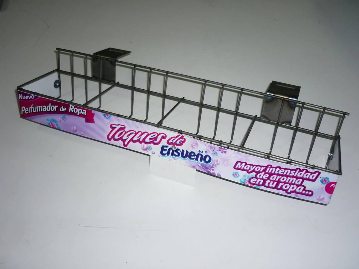 Canastilla con gráfico de marca