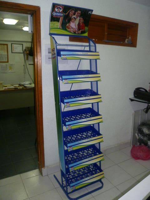 Exhibidor de repisa
