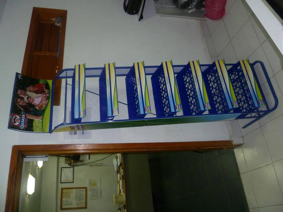 Exhibidor de repisa